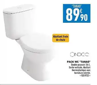 Brico Cash Pack wc offre