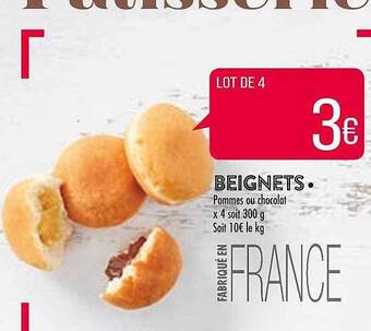 Match Beignets offre