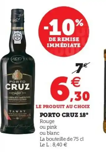 Super U Porto Cruz 18 offre
