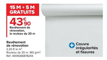 Castorama Revétement De Rénovation offre