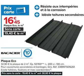 Plaque Eco