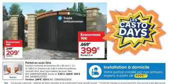 Portail En Acier Oria