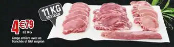 Cora x Carrefour Longe de porc offre