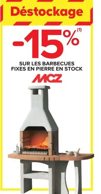 Castorama Sur Les Barbecues Fixes En Pierre En Stock offre