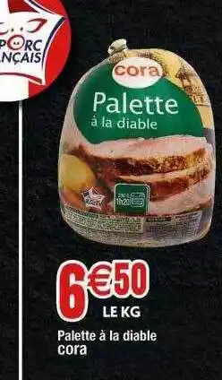 Cora x Carrefour Palette à la diable cora offre