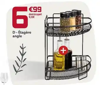Gifi Étagère angle offre