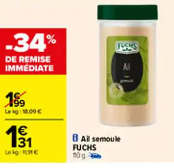 AIl semoule FUCHS