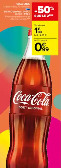 Carrefour Coca-cola offre