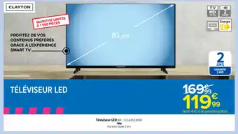 Carrefour Téléviseur LED offre