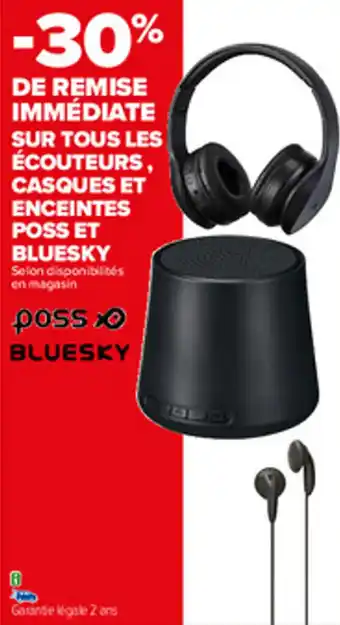 Carrefour Poss bluesky offre
