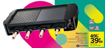 Carrefour Appareil à raclette offre