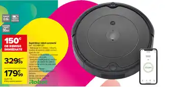 Carrefour Aspirateur robot connecté offre