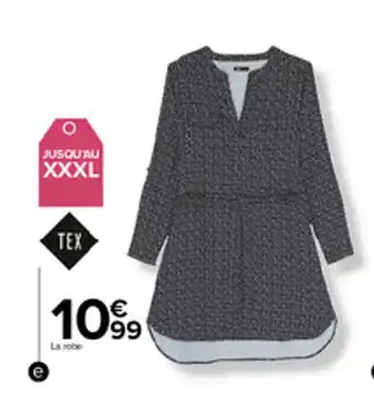 Carrefour Robe femme offre