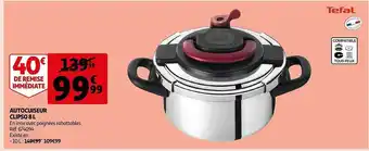 Auchan Autocuiseur clipso 8 l offre