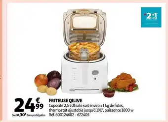 Auchan Friteuse qilive offre