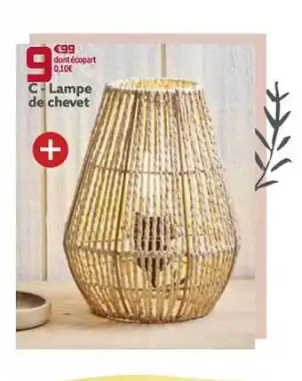 Gifi Lampe de chevet offre