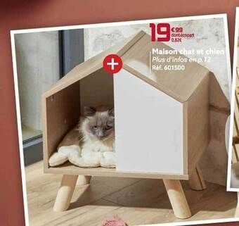 Gifi Maison chat et chien offre