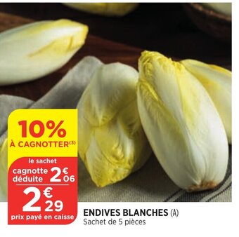 Bi1 Endives Blanches offre