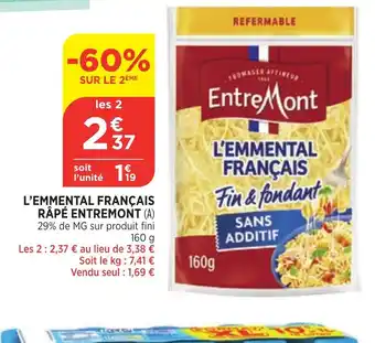 l'Emmental Francais Rape Entremont
