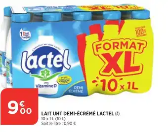 Bi1 Lait Uht Demi-Ecreme Lactel offre