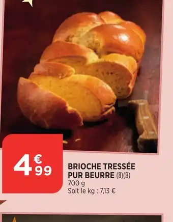 Bi1 Brioche Tressée Pur Beurre offre