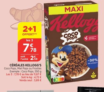 Bi1 Cereales Kellogg's offre
