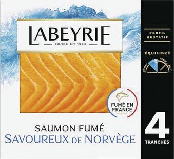 SAUMON FUMÉ SAVOUREUX DE NORVÈGE
