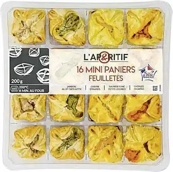 MINI-PANIERS FEUILLETÉS