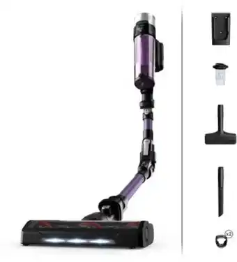 Aspirateur balai rowenta x-force flex 9.69 kit allergie rh2039wo