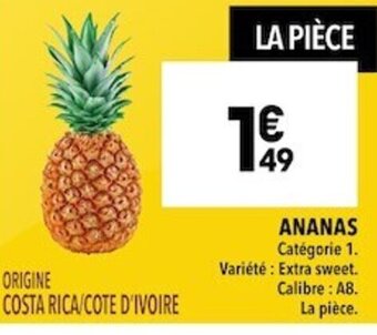 Supeco Ananas offre