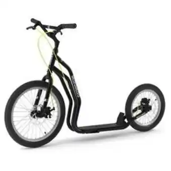 Trottinette grandes roues yedoo mezeq noir
