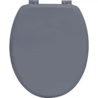 La Foir'Fouille Abattant wc mdf collection les unis - 37,5 x 48,5 cm - gris offre