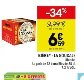 Supeco Biere La Goudale offre
