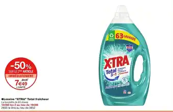 Lessive Xtra Total Fraicheur