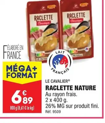 ALDI Raclette Nature offre