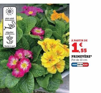 Super U Primevére offre