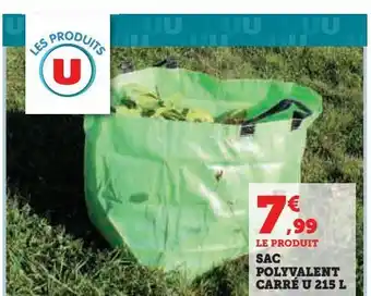 Super U Sac polyvalent carré u offre