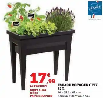 Super U Espace potager city offre