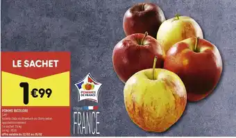 Leader Price Pomme bicolore offre