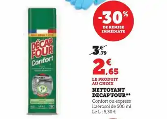 Nettoyant decap'four