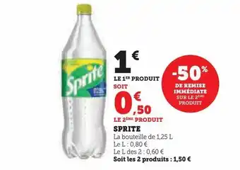 Hyper U Sprite offre