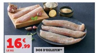 Hyper U Dos d'eglefin offre