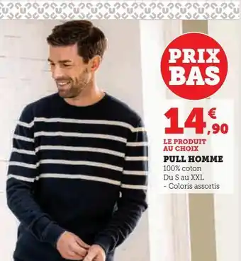 Pull homme