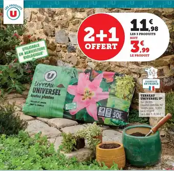 U Express Terreau universel u offre