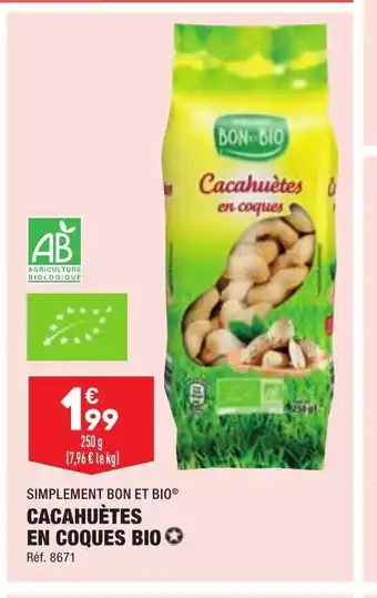 ALDI Cacahuetes en Coques Bio offre