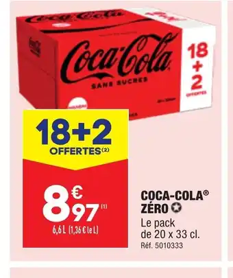 ALDI Coca-Cola Zero offre