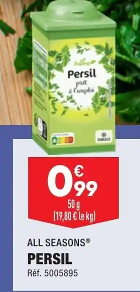 ALDI Persil offre