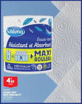 ALDI Essuie-Tout Maxi Rouleau offre