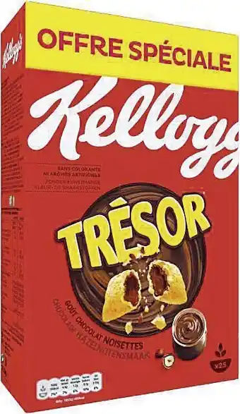CÉRÉALES TRÉSOR GOÛT CHOCOLAT NOISETTES