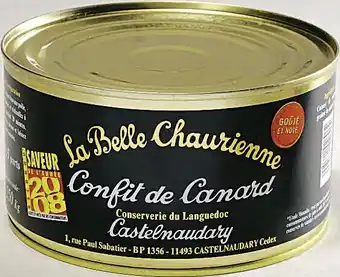 Spar CONFIT DE CANARD CASTELNAUDARY offre